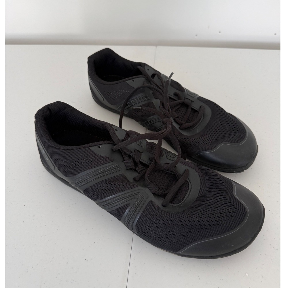 Xero Shoes HFS Men's 12.5 Black Barefoot Minimalist Road Running Shoes S211031S